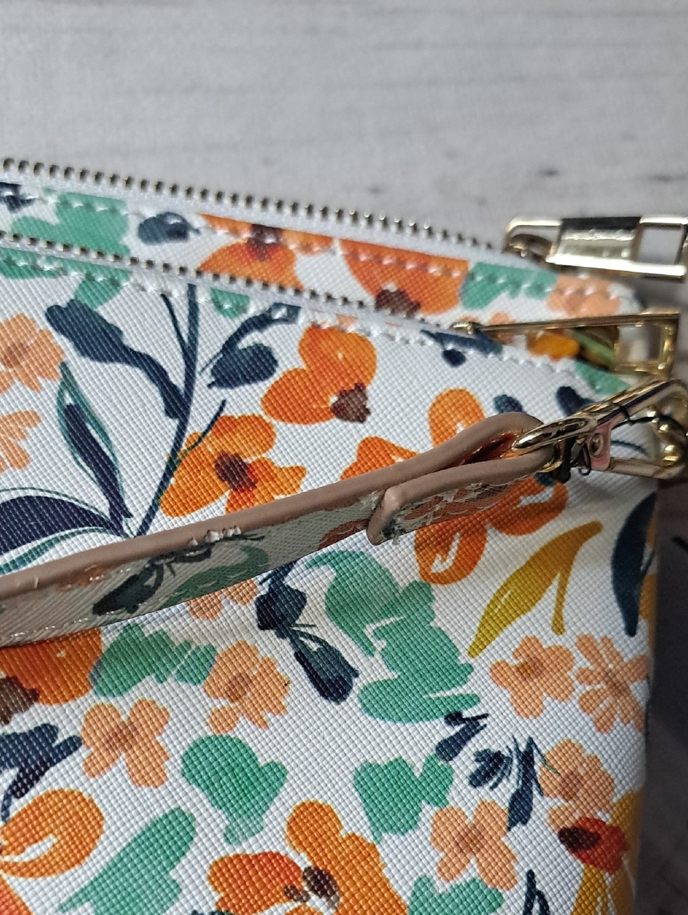 Nanette Lepore Floral Crossbody Wristlet - Picture 13 of 15